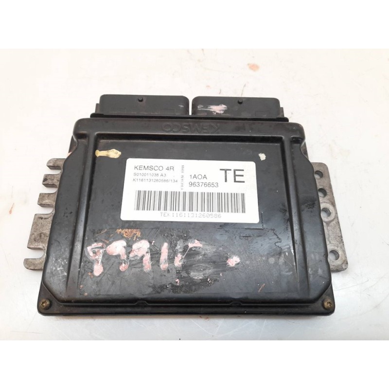 Recambio de centralita motor uce para daewoo kalos 1.2 cat referencia OEM IAM 96376653 S010011038 - Azul 3