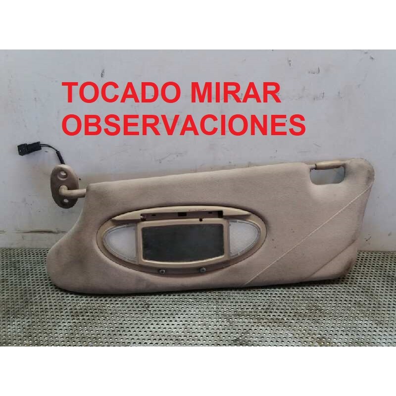Recambio de parasol izquierdo para mg serie 75 (rj) 2.0 16v cdt referencia OEM IAM   