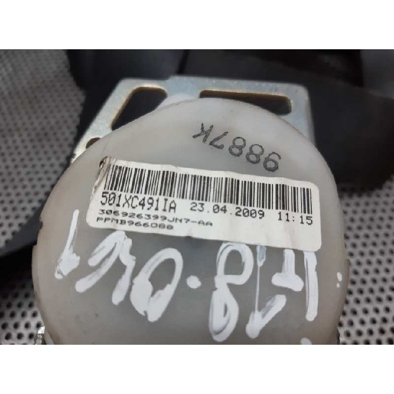 Recambio de cinturon seguridad trasero derecho para nissan note (e11e) acenta referencia OEM IAM 501XC491IA - Gris 3