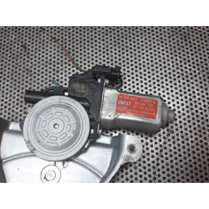 Recambio de elevalunas delantero derecho para chevrolet kalos 1.2 se referencia OEM IAM - Negro 3