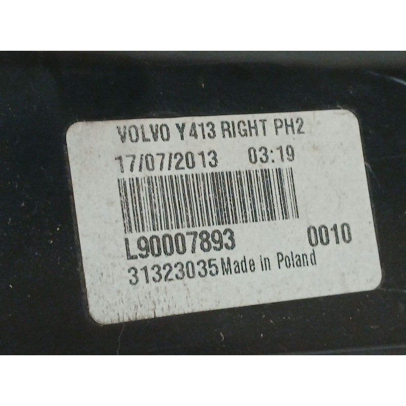 Recambio de piloto trasero derecho para volvo xc60 i suv (156) d3 referencia OEM IAM L90007893 - Blanco 2
