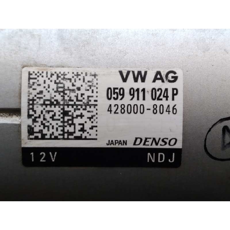 Recambio de motor arranque para audi a6 allroad quattro (4gj) 3.0 tdi clean diesel referencia OEM IAM 059911024P 4280008046 DENS 2