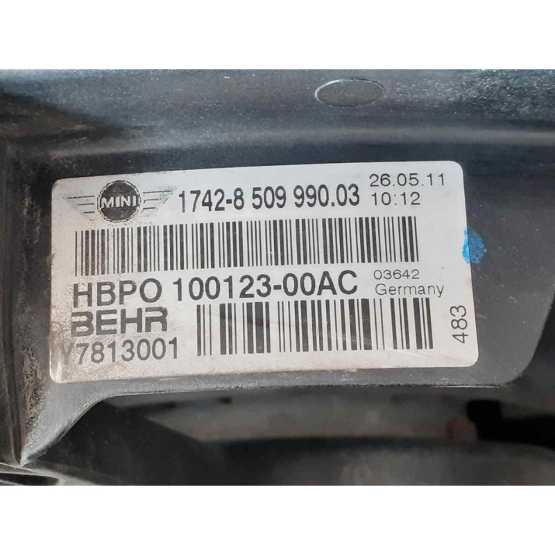 Recambio de electroventilador para bmw mini countryman (r60) cooper d referencia OEM IAM Y7813001  BEHR - Blanco 3