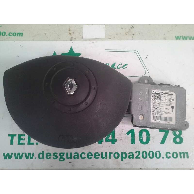 Recambio de kit airbag para renault megane ii berlina 5p 1.9 dci diesel referencia OEM IAM - Blanco 6