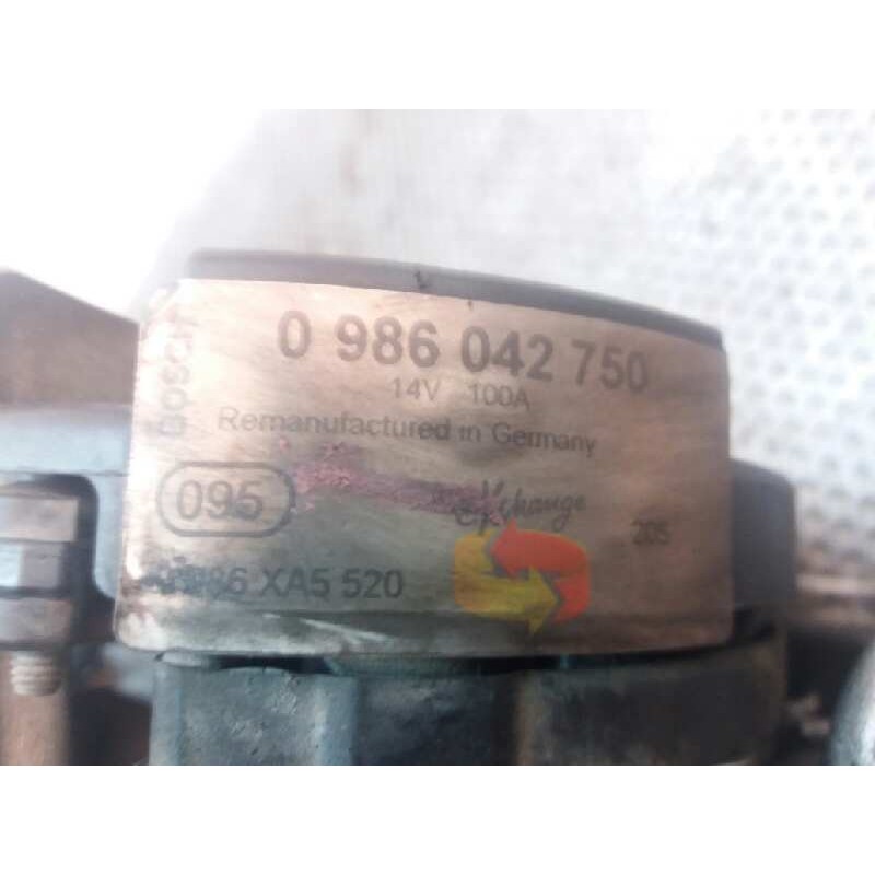 Recambio de alternador para opel vectra b berlina comfort referencia OEM IAM 0986042750 - Azul 6