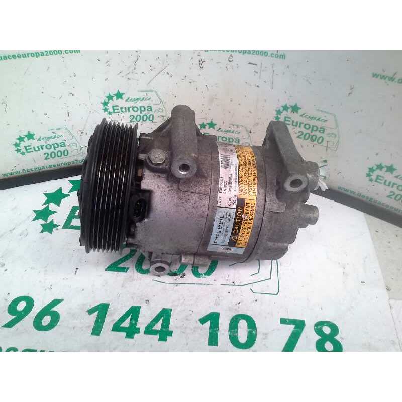 Recambio de compresor aire acondicionado para renault megane ii berlina 5p 1.9 dci diesel referencia OEM IAM 9027 - Blanco 3