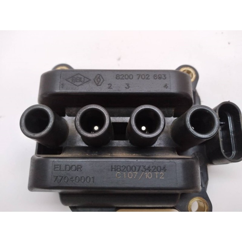 Recambio de bobina encendido para dacia sandero básico referencia OEM IAM 8200702693 H8200734204 - Rojo 3