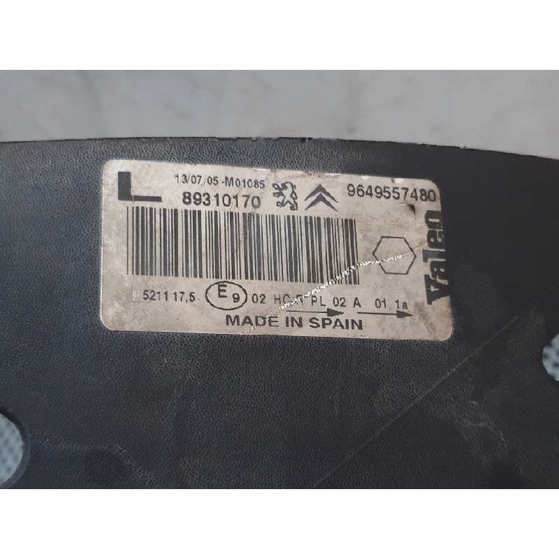 Recambio de faro izquierdo para citroën xsara picasso 1.6 hdi 110 satisfaction plus referencia OEM IAM 9649557480 2