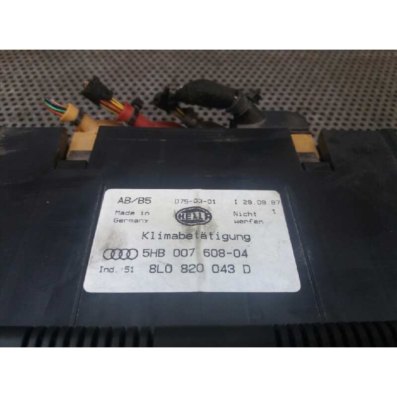 Recambio de mando climatizador para audi a4 berlina (b5) 1.8 t referencia OEM IAM 8L0820043D 5HB00760804 - Negro 2