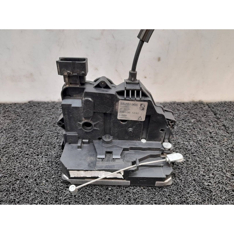 Recambio de cerradura puerta trasera derecha para fiat grande punto (199) 1.4 8v active referencia OEM IAM 55701966 - Negro 4