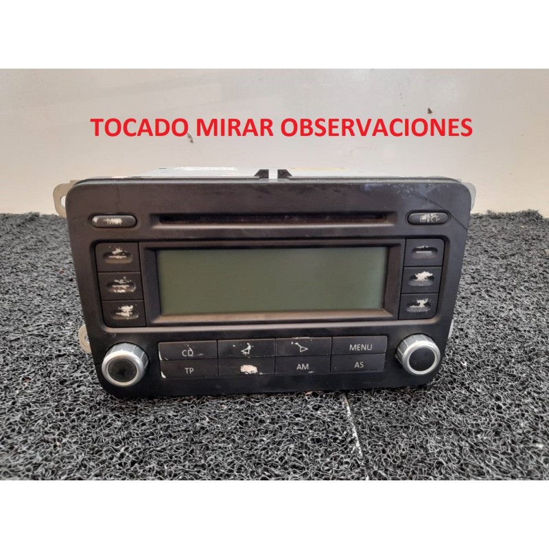 Recambio de sistema audio / radio cd para volkswagen golf v berlina (1k1) highline referencia OEM IAM 1K0035186P  