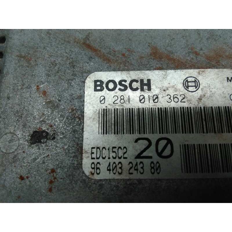 Recambio de centralita motor uce para peugeot 306 break boulebard referencia OEM IAM 0281010362 9640324380 - Azul 2