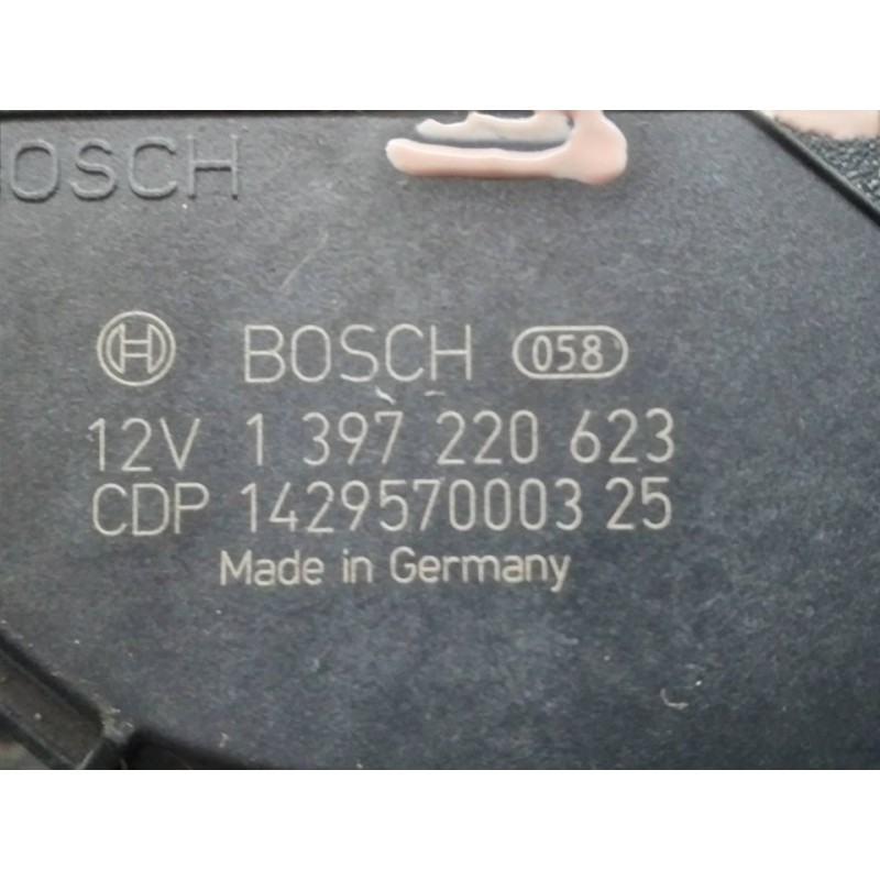 Recambio de motor limpia delantero para opel astra j lim. excellence referencia OEM IAM 1397220623 142957000325 BOSCH 5