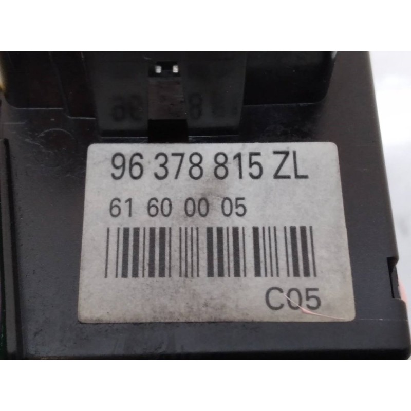 Recambio de mando luces para peugeot 607 (s1) pack referencia OEM IAM 96378815ZL 4