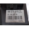 Recambio de mando luces para peugeot 607 (s1) pack referencia OEM IAM 96378815ZL  