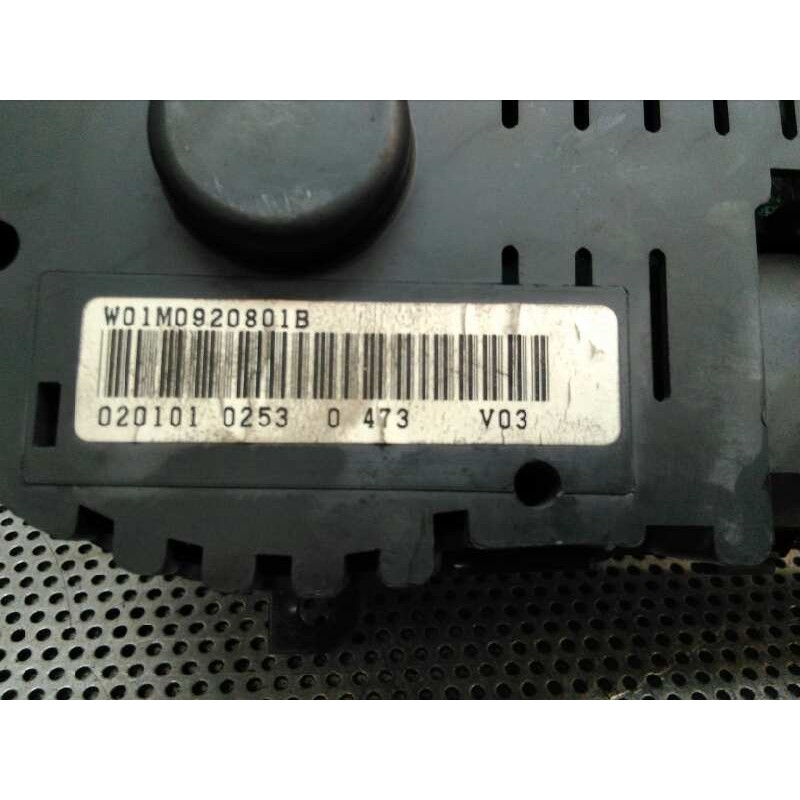 Recambio de cuadro instrumentos para seat toledo (1m2) 1.9 tdi referencia OEM IAM W01M0920801B 110080074015 - Blanco 2