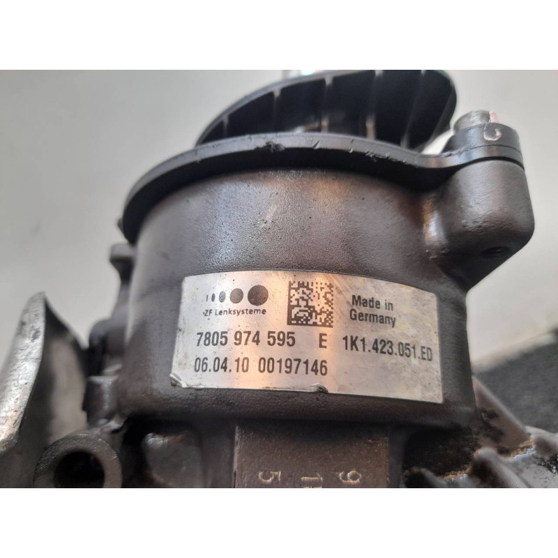 Recambio de cremallera direccion para volkswagen golf vi (5k1) advance referencia OEM IAM 1K1423051ED 1K09809144J 974595ZF0 - Negro 3