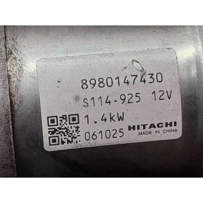 Recambio de motor arranque para opel astra h ber. cosmo referencia OEM IAM 8980147430 4