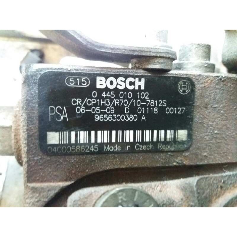 Recambio de bomba inyeccion para peugeot 407 1.6 hdi referencia OEM IAM 0445010102  BOSCH - Gris 6