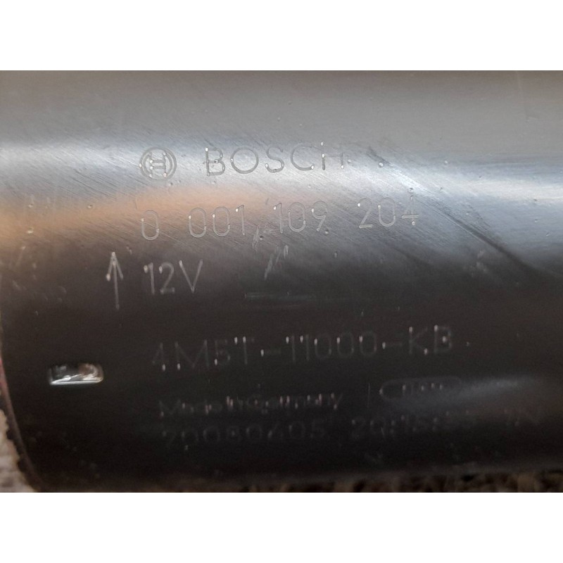 Recambio de motor arranque para ford focus lim. (cb4) trend referencia OEM IAM 0001109204 4M5T11000KB BOSCH - Rojo 4