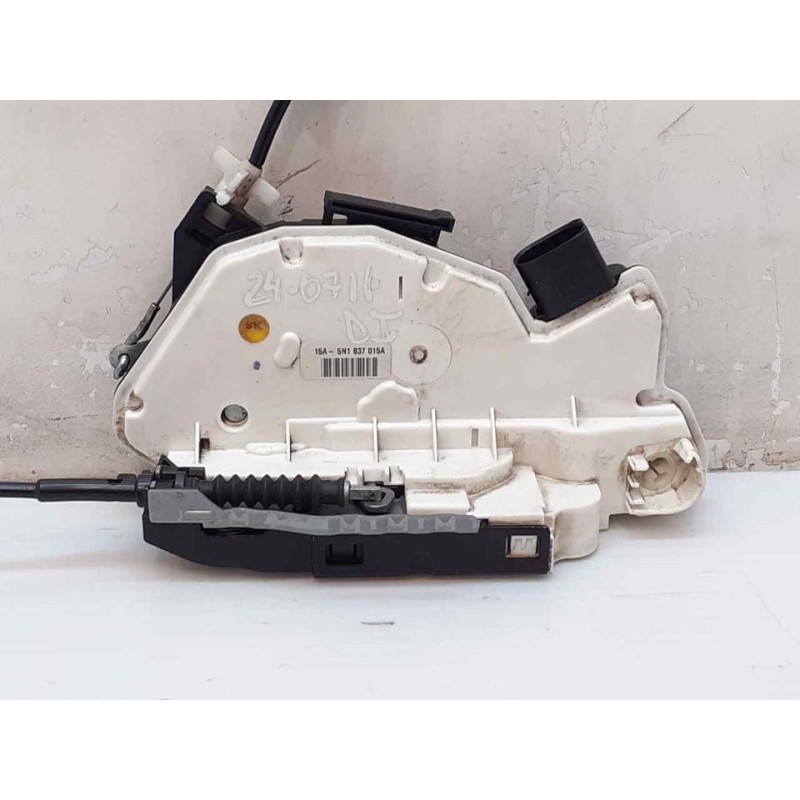 Recambio de cerradura puerta delantera izquierda para volkswagen tiguan (5n1) advance referencia OEM IAM 5N1837015A  