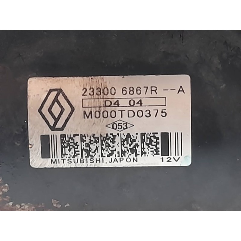 Recambio de motor arranque para nissan pulsar (c13) visia referencia OEM IAM 233006867R M000TD0375 - Blanco 2
