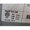 Recambio de sistema audio / radio cd para volkswagen golf v berlina (1k1) highline referencia OEM IAM 1K0035186P  