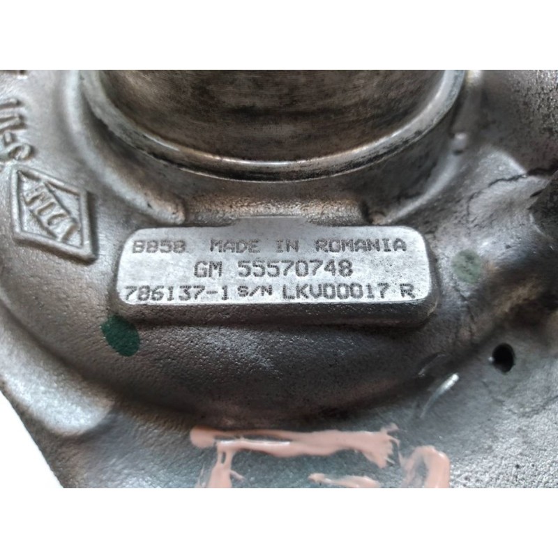 Recambio de turbocompresor para opel astra j lim. sport referencia OEM IAM 55570748  GARRETT - Rojo 4