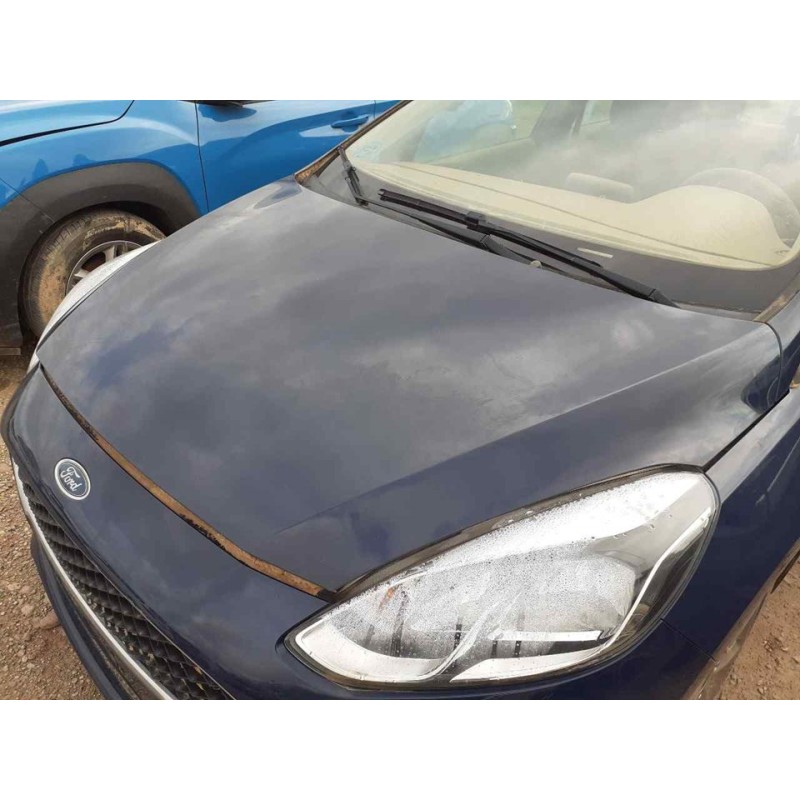 Recambio de capo para ford fiesta vii (hj, hf) 1.0 ecoboost referencia OEM IAM - Azul oscuro 3