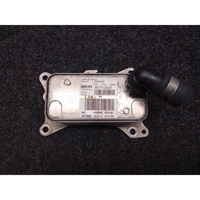 Recambio de enfriador aceite motor para chrysler jeep compass limited plus 4x2 referencia OEM IAM 70364196 W7112001 BEHR