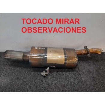 TUBO ESCAPE TRASERO 