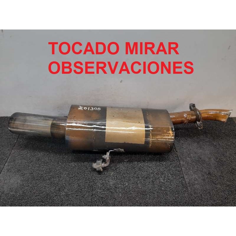 Recambio de tubo escape trasero para peugeot 306 berlina 3/4/5 puertas (s2) boulebard referencia OEM IAM   