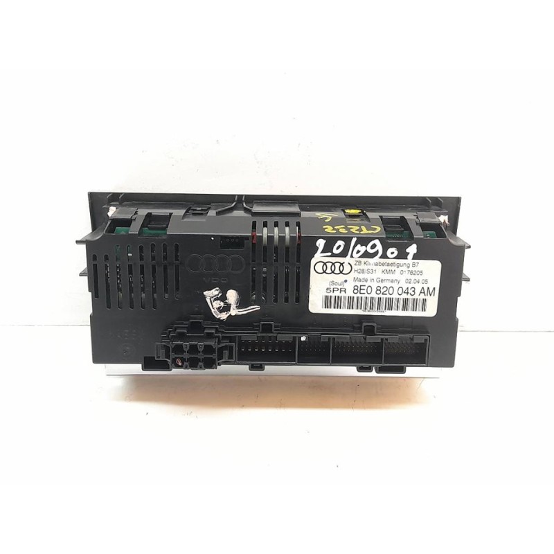 Recambio de mando climatizador para audi a4 berlina (8e) 3.0 tdi quattro (150kw) referencia OEM IAM 8E0820043AM - Gris 3