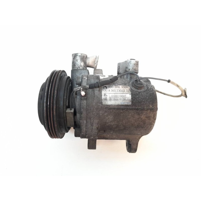 Recambio de compresor aire acondicionado para smart cabrio cdi pulse referencia OEM IAM A1602300111 0003191V008 