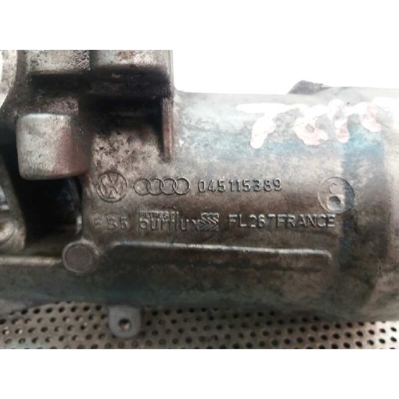 Recambio de soporte filtro aceite para seat ibiza (6l1) 1.9 tdi referencia OEM IAM 045115389 - Blanco 5