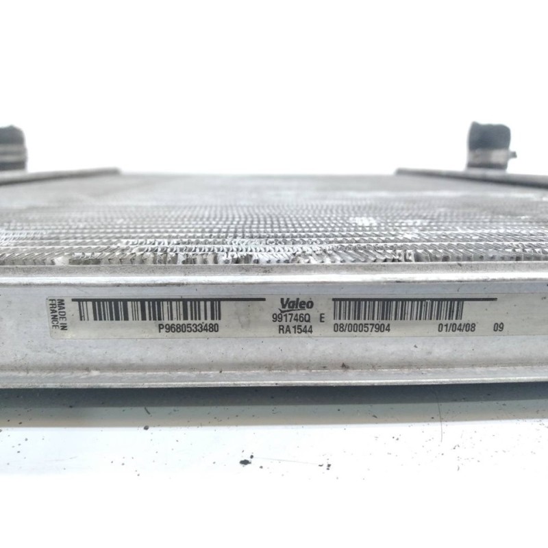Recambio de radiador agua para citroën c4 grand picasso exclusive referencia OEM IAM P9680533480  VALEO - Azul 2