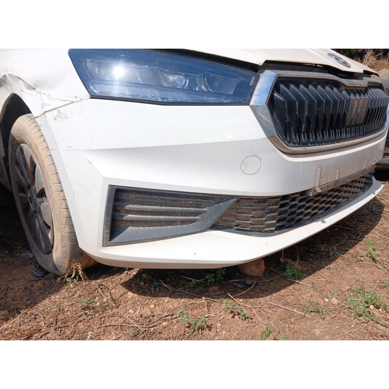 Recambio de paragolpes delantero para skoda fabia (pj3) active referencia OEM IAM - Blanco 3
