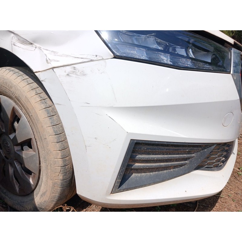 Recambio de paragolpes delantero para skoda fabia (pj3) active referencia OEM IAM - Blanco 4