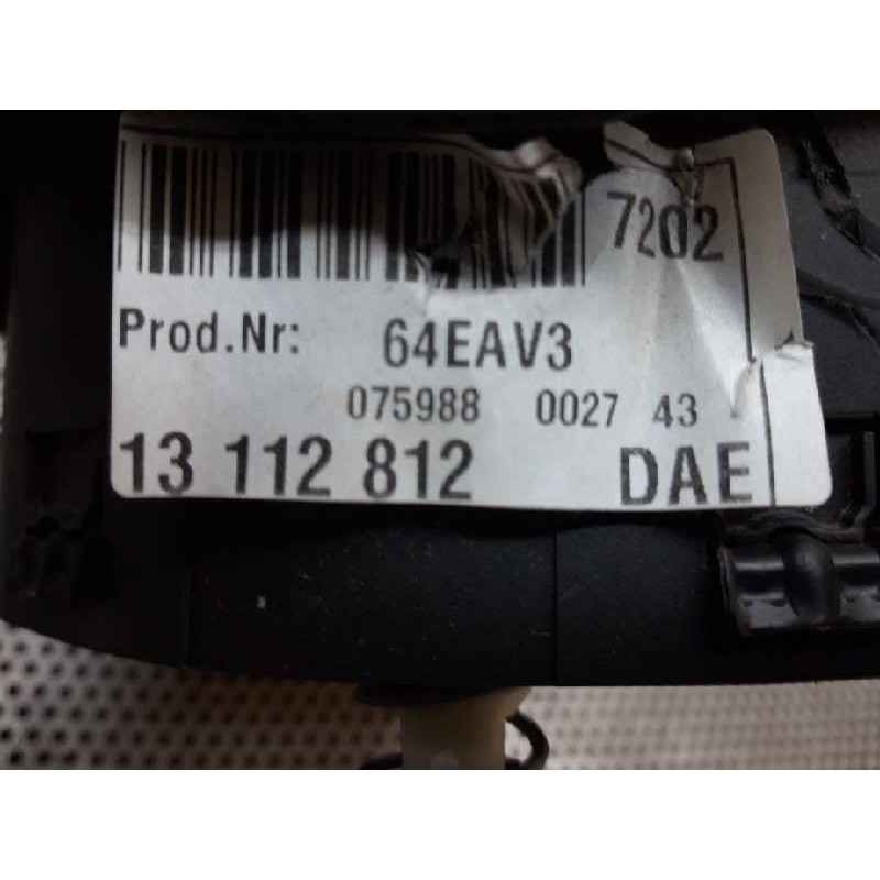 Recambio de airbag delantero izquierdo para opel vectra c berlina comfort referencia OEM IAM 13112812 - Azul 2