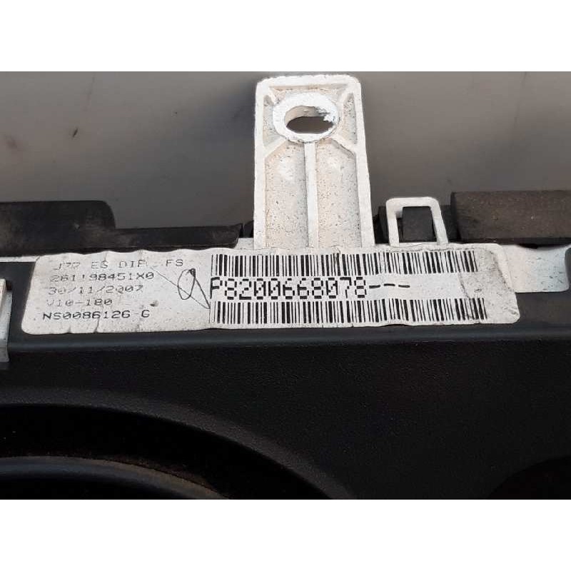 Recambio de cuadro instrumentos para renault modus 1.5 dci diesel cat referencia OEM IAM P8200668078 - Gris 2