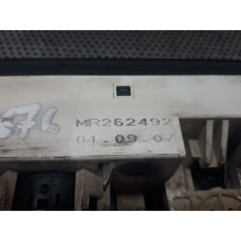 Recambio de mando calefaccion / aire acondicionado para mitsubishi space star (dg0) 1600 comfort referencia OEM IAM MR262492 - Rojo 2