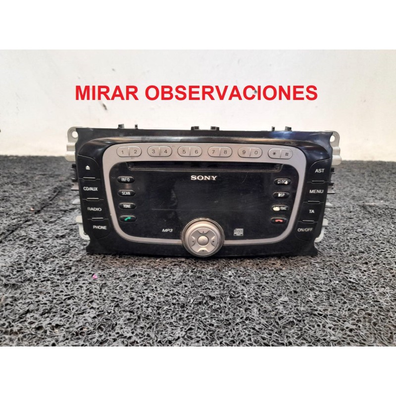 Recambio de sistema audio / radio cd para ford focus lim. (cb4) trend referencia OEM IAM VP6M2F18C821AG 735T18C939EB 