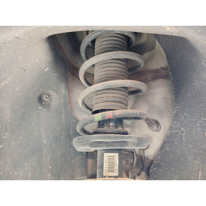 Recambio de amortiguador delantero izquierdo para volkswagen caddy iii furgoneta/monovolumen (2ka, 2kh, 2ca, 2ch) 1.6 tdi refere - Blanco