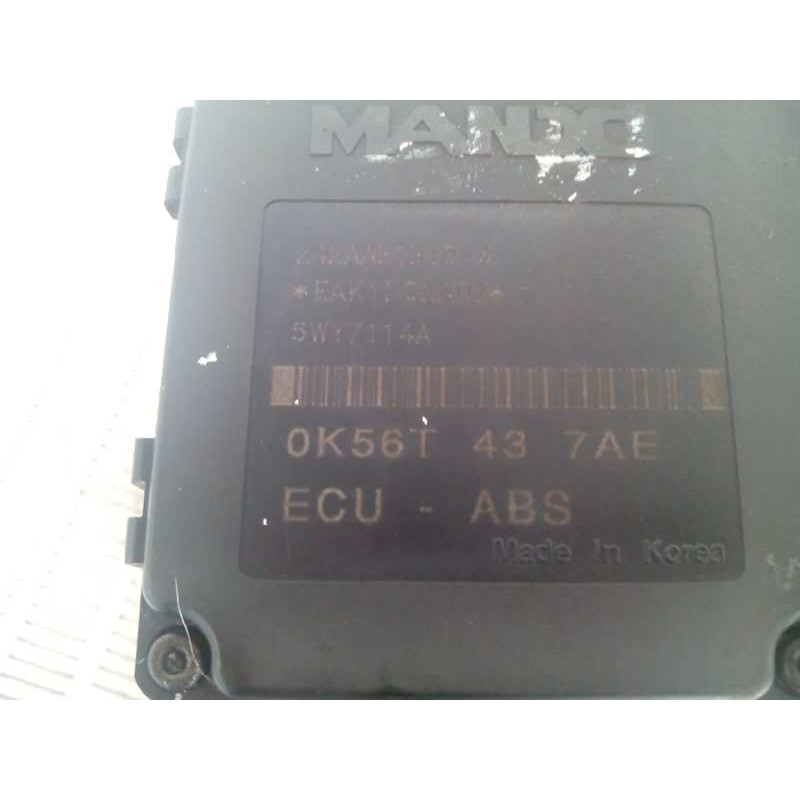 Recambio de abs para kia carnival 2.9 turbodiesel cat referencia OEM IAM 0K56T437A0 0K56T437AE MANDO 3