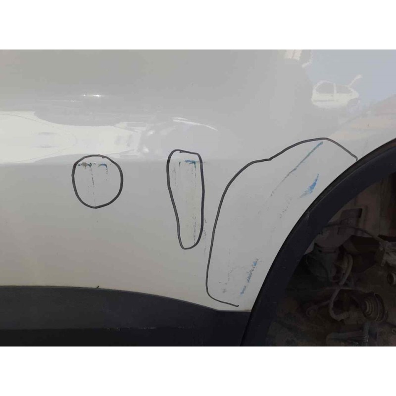 Recambio de puerta trasera izquierda para volkswagen tiguan (5n1) advance referencia OEM IAM - Blanco 6