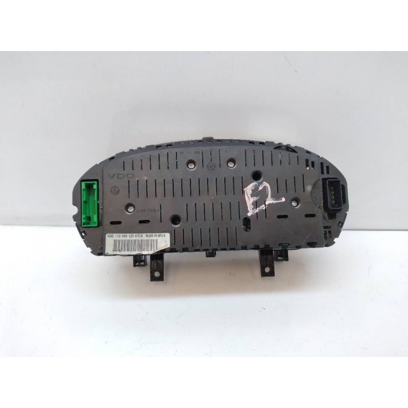 Recambio de cuadro instrumentos para volkswagen polo (9n1) trendline referencia OEM IAM 6Q0920820L 110080125015A - Negro 3