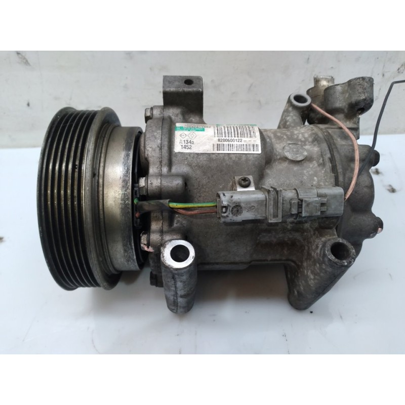 Recambio de compresor aire acondicionado para renault clio iii emotion referencia OEM IAM 8200600122 1452 SANDEN 3