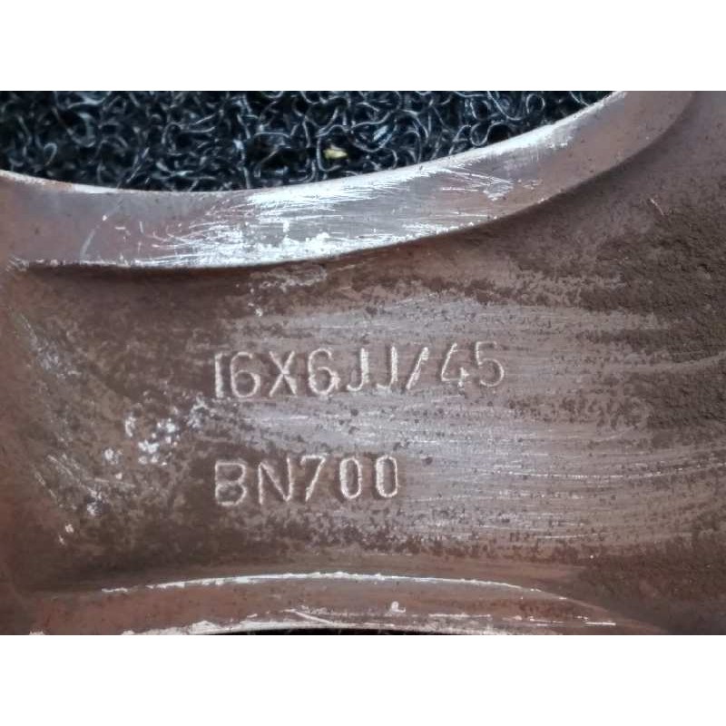 Recambio de llanta para nissan almera (n16/e) line up referencia OEM IAM 16X6J4/45 - Negro 2