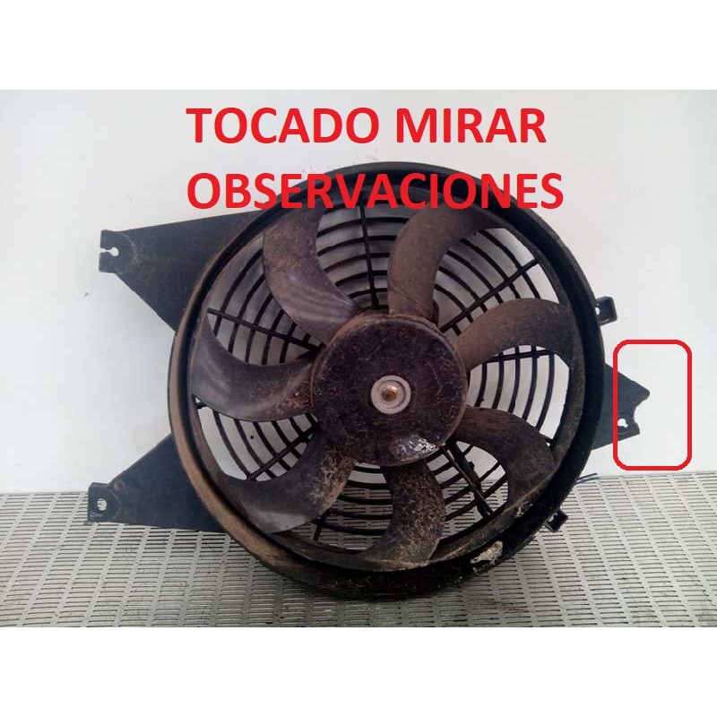 Recambio de electroventilador radiador aire acondicionado para kia carnival 2.9 turbodiesel cat referencia OEM IAM A005065  