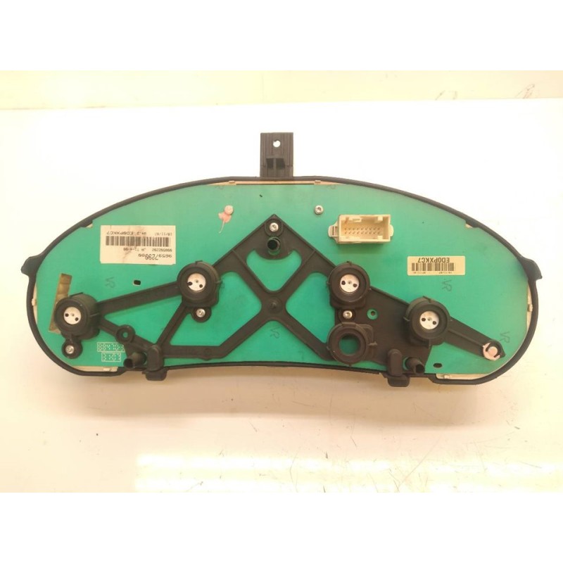 Recambio de cuadro instrumentos para peugeot 206 berlina xs-line referencia OEM IAM 9659729080 - Negro 2